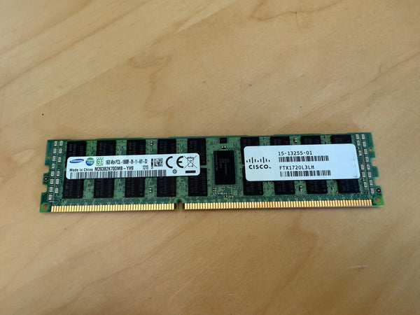 16GB 4Rx4 Samsung DDR3 PC3L-10600R Registered ECC Server DIMM M393B2K70DMB-YH9