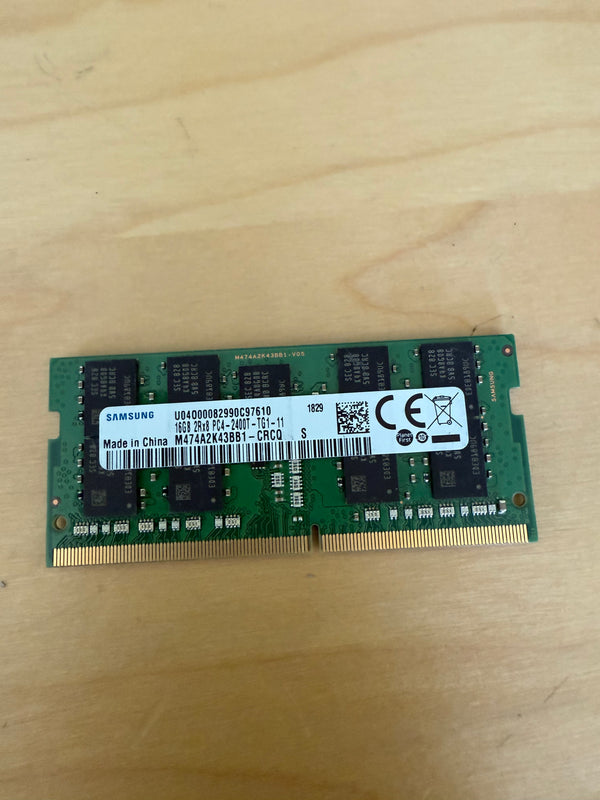 16GB ECC 2Rx8 PC4-2400T-TG1-11 HPE Server/laptop SO Dimm RAM - ECC!! Rare!