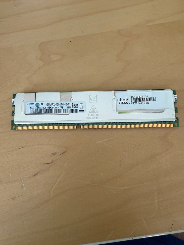 16GB 4Rx4 Samsung DDR3 PC3L-8500R Heat Spreader Registered ECC Server DIMM M393B2K70CM0-YF8