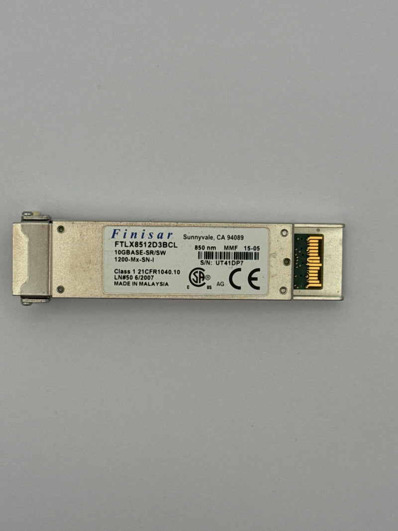 Finisar FTLX8512D3BCL 10Gb XFP Module