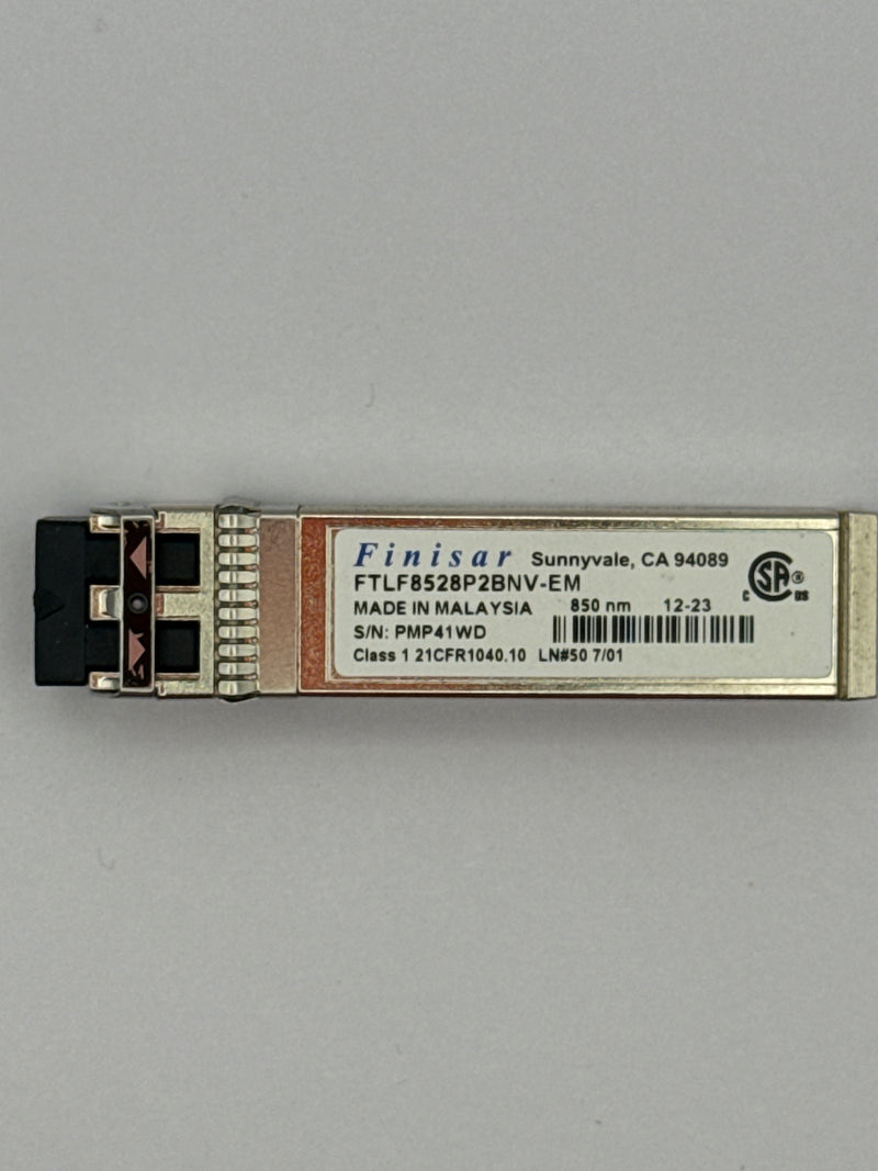 Finisar FTLF8528P2BNV-EM 8Gb Fibre Channel SFP+ Module