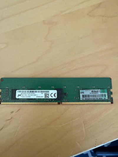 Micron 8GB 1Rx8 DDR4-2400 ECC RDIMM Server RAM (MTA9ASF1G72PZ-2G3) - Used
