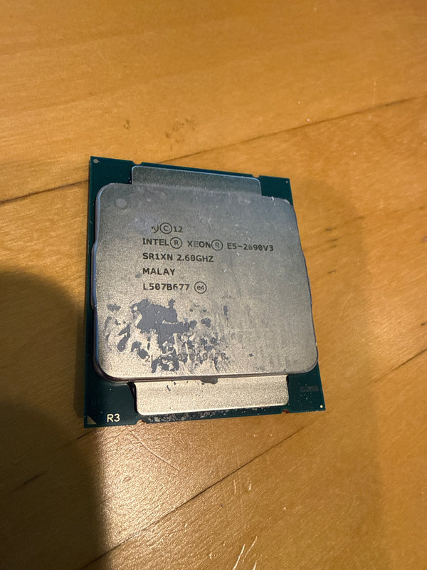 Intel Xeon E5-2690 V3 12 Cores/24 Threads 30M Cache 2.6GHZ SR1XN