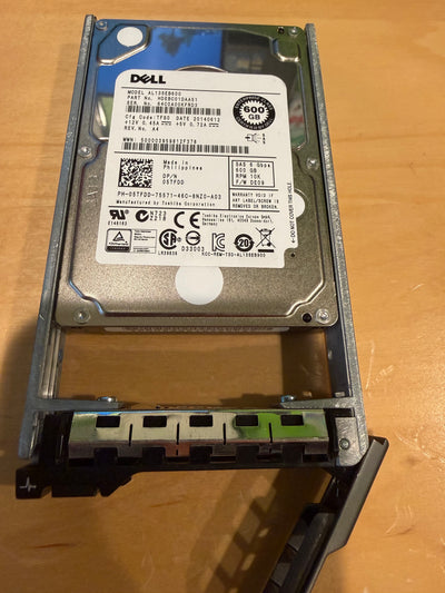 Seagate Savvio 900GB 10K SAS 2.5 inch SFF HDD (ST900MM0006) - Bare Drive