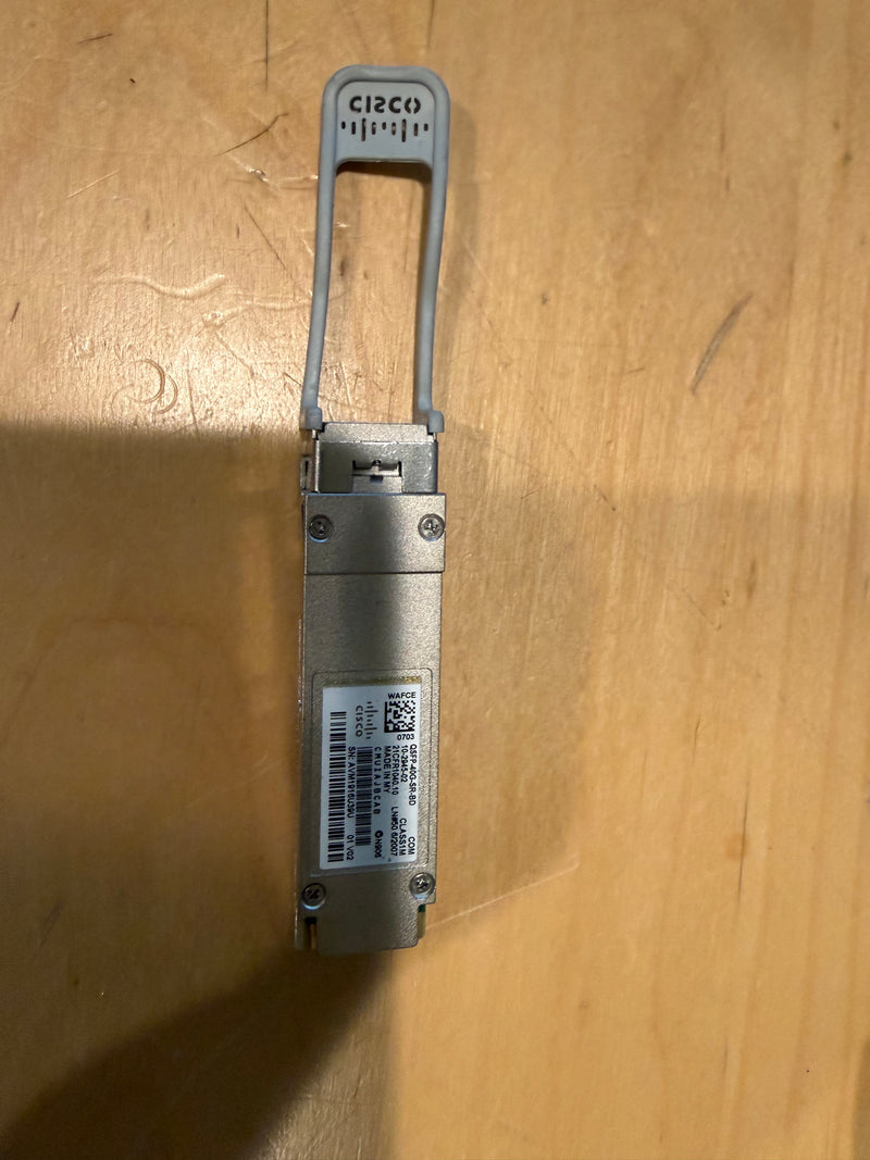 Cisco QSFP-40G-SR-BD 40Gb BiDi QSFP Transceiver - Genuine