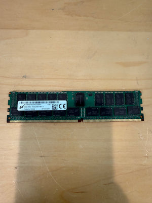 Micron or Kingston 32GB 2RX4 PC4-2400T-RB1-11 Registered ECC Server RAM KCPC7G MTA36ASF4G72PZ-2G3B1 708