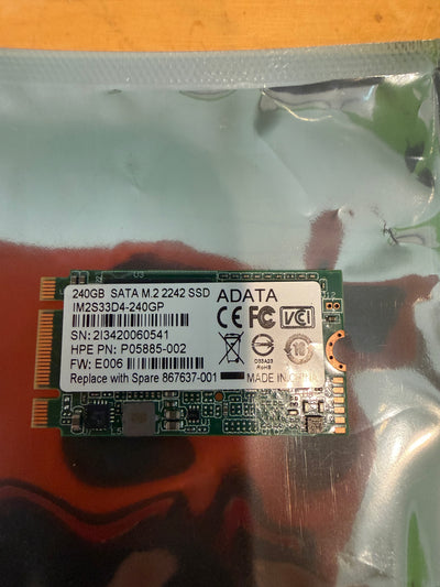 ADATA Industrial 240GB M.2 2242 SATA III SSD (IM2S33D4-240GP)