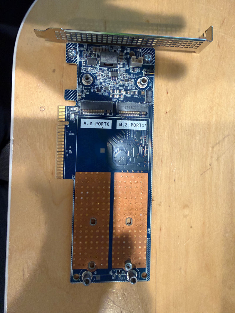 HPE Dual M.2 NVMe PCIe Adapter (4K1785)