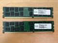 Samsung 16GB (2x8GB) DDR3-1600 PC3-12800R ECC RDIMM Kit (M393B1K70CHD) - Used
