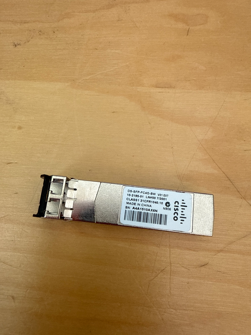 Cisco DS-SFP-FC4G-SW 4Gb Fibre Channel SFP Module